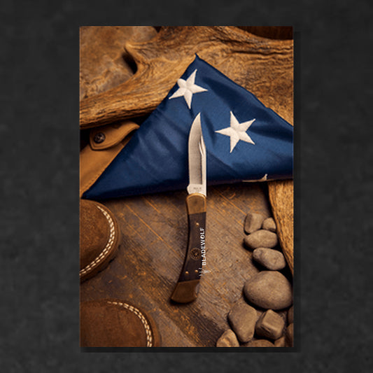 110 Folding Hunter - America 250 Edition - BladeWolf A2Z image 8