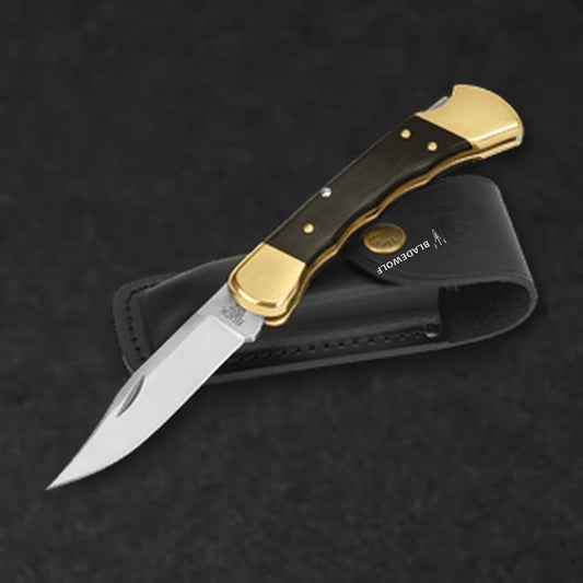 110 Folding Hunter Knife - BladeWolf A2Z image 6