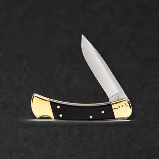 110 Folding Hunter Knife - Drop Point - BladeWolf A2Z image 5