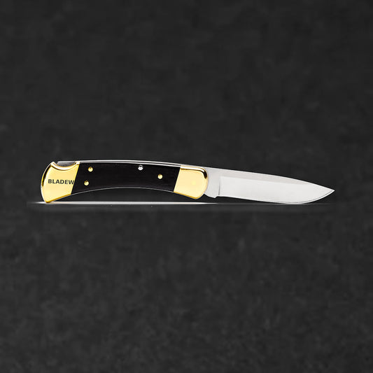 110 Folding Hunter Knife - Drop Point - BladeWolf A2Z image 9