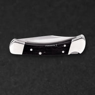 110 Folding Hunter Knife - Nickel Silver Clip Point - BladeWolf A2Z image 6