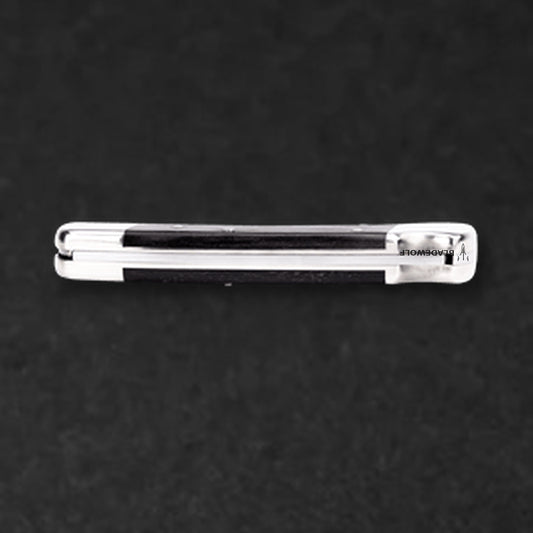110 Folding Hunter Knife - Nickel Silver Clip Point - BladeWolf A2Z image 7