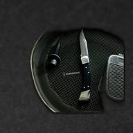 110 Folding Hunter Knife - Nickel Silver Clip Point - BladeWolf A2Z image 8