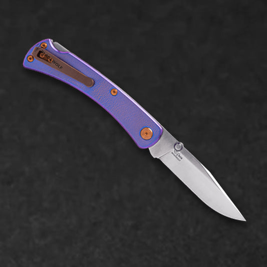 110 Slim Pro TRX - High Voltage Anodized Titanium | New 2026 Knives - BladeWolf A2Z image 3