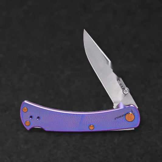 110 Slim Pro TRX - High Voltage Anodized Titanium | New 2026 Knives - BladeWolf A2Z image 4