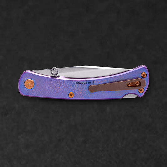 110 Slim Pro TRX - High Voltage Anodized Titanium | New 2026 Knives - BladeWolf A2Z image 7