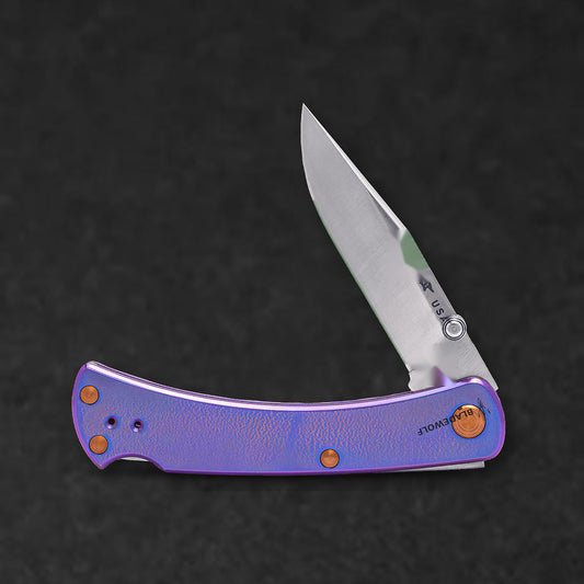 110 Slim Pro TRX - High Voltage Anodized Titanium | New 2026 Knives - BladeWolf A2Z image 9