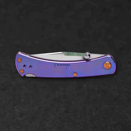 110 Slim Pro TRX - High Voltage Anodized Titanium | New 2026 Knives - BladeWolf A2Z image 10