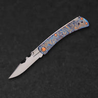 110 Slim Pro TRX - Oil Slick Anodized Titanium - BladeWolf A2Z image 1