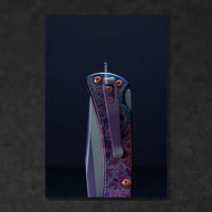 110 Slim Pro TRX - Oil Slick Anodized Titanium - BladeWolf A2Z image 7