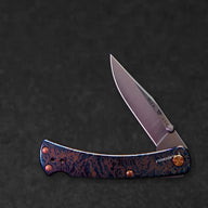 110 Slim Pro TRX - Oil Slick Anodized Titanium - BladeWolf A2Z image 8