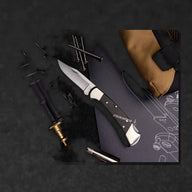 112 Ranger Knife - Nickel Silver Drop Point - BladeWolf A2Z image 9
