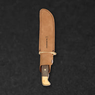 124 Frontiersman - 5160, Micarta, Brass - BladeWolf A2Z image 7