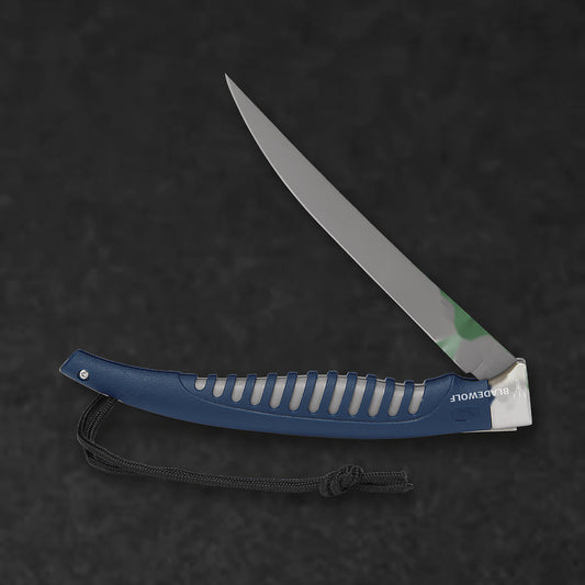 220 Silver Creek Folding Fillet Knife - BladeWolf A2Z image 6