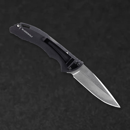 365 Rival II Knife with Bantam Handle - Black, Nail Notch - BladeWolf A2Z image 7