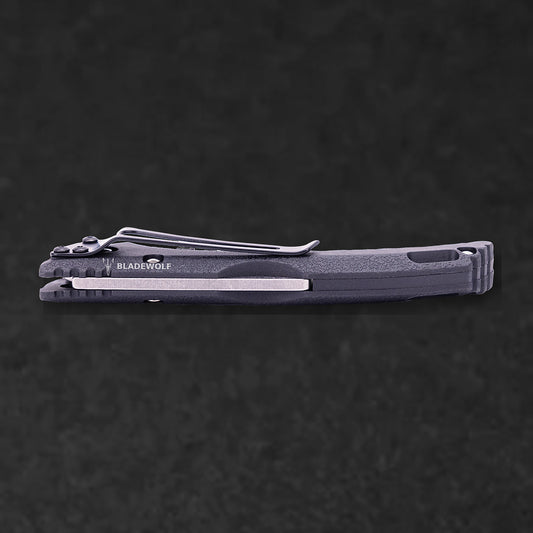 365 Rival II Knife with Bantam Handle - Black, Nail Notch - BladeWolf A2Z image 8