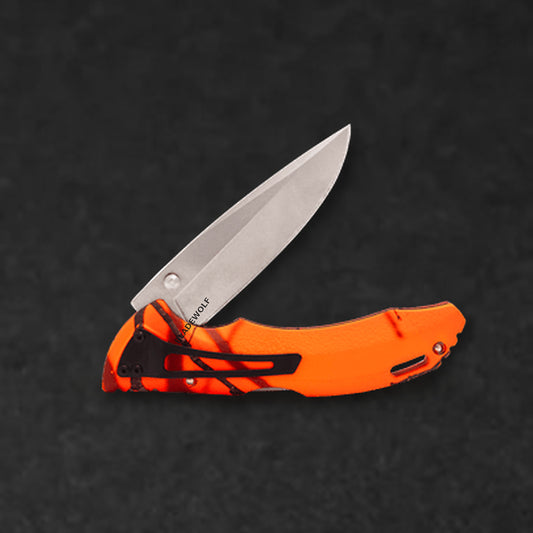 366 Rival III Knife with Bantam Handle - Blaze Breakup Camo - BladeWolf A2Z image 2