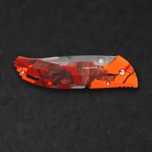 366 Rival III Knife with Bantam Handle - Blaze Breakup Camo - BladeWolf A2Z image 10