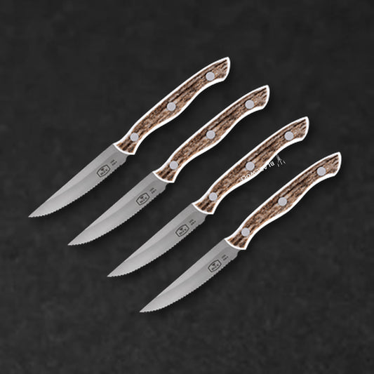 4 Piece Steak Knife Set - BladeWolf A2Z image 4