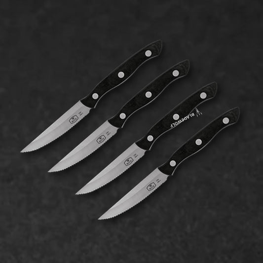 4 Piece Steak Knife Set - BladeWolf A2Z image 10