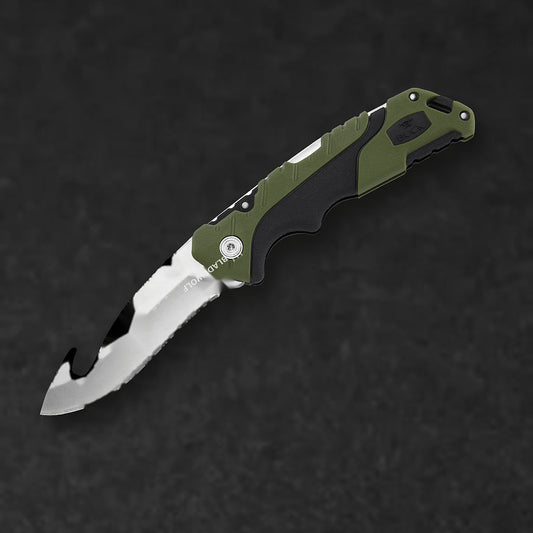 660 Large Folding Pursuit Guthook Knife - BladeWolf A2Z image 1
