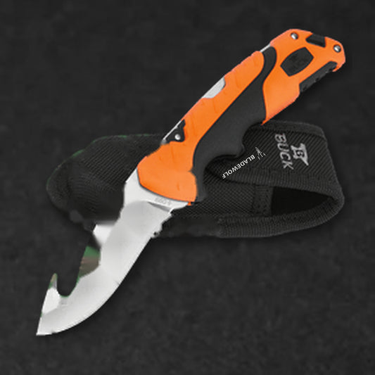 660 Large Folding Pursuit Guthook Knife - BladeWolf A2Z image 6