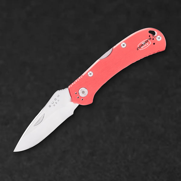 722 SpitFire Knife - Red Anodized Aluminum - BladeWolf A2Z image 1