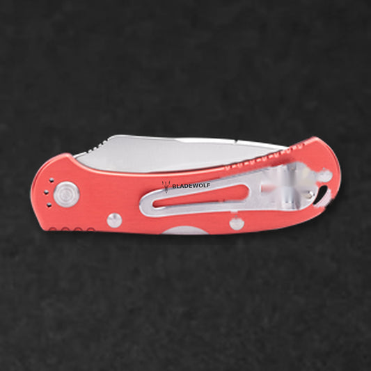722 SpitFire Knife - Red Anodized Aluminum - BladeWolf A2Z image 5