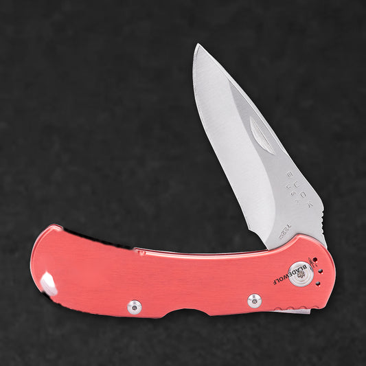 722 SpitFire Knife - Red Anodized Aluminum - BladeWolf A2Z image 8