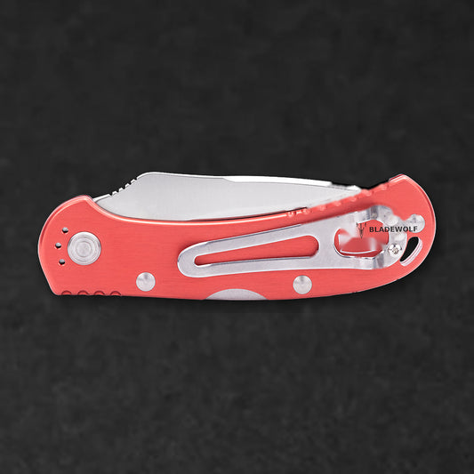 722 SpitFire Knife - Red Anodized Aluminum - BladeWolf A2Z image 10