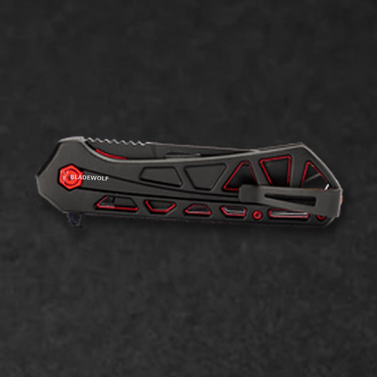 Trace Ops Flipper Folding Knife - Aluminum (Model 811)