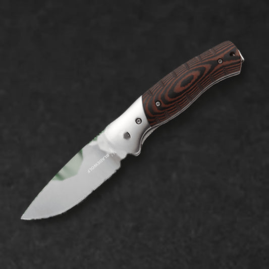 835 Small Folding Selkirk Knife | Survival Machete Blade - BladeWolf A2Z image 5