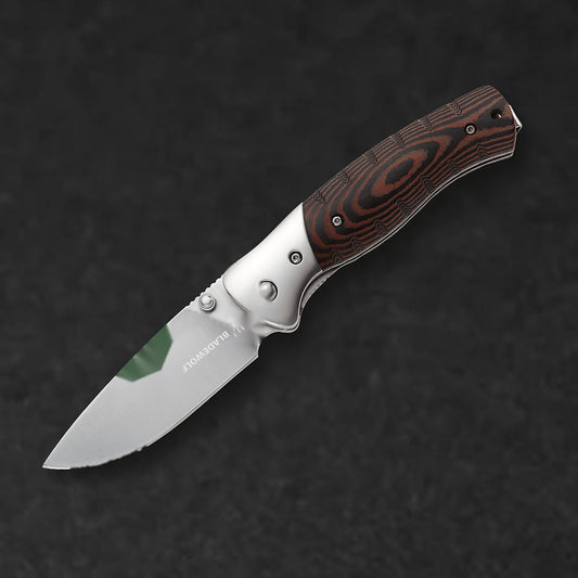 835 Small Folding Selkirk Knife | Survival Machete Blade - BladeWolf A2Z image 10