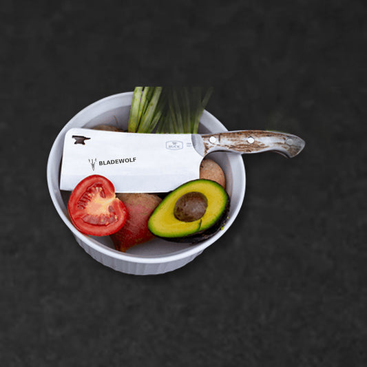 946 Cleaver Knife | Chef Kitchen Knife - BladeWolf A2Z image 10