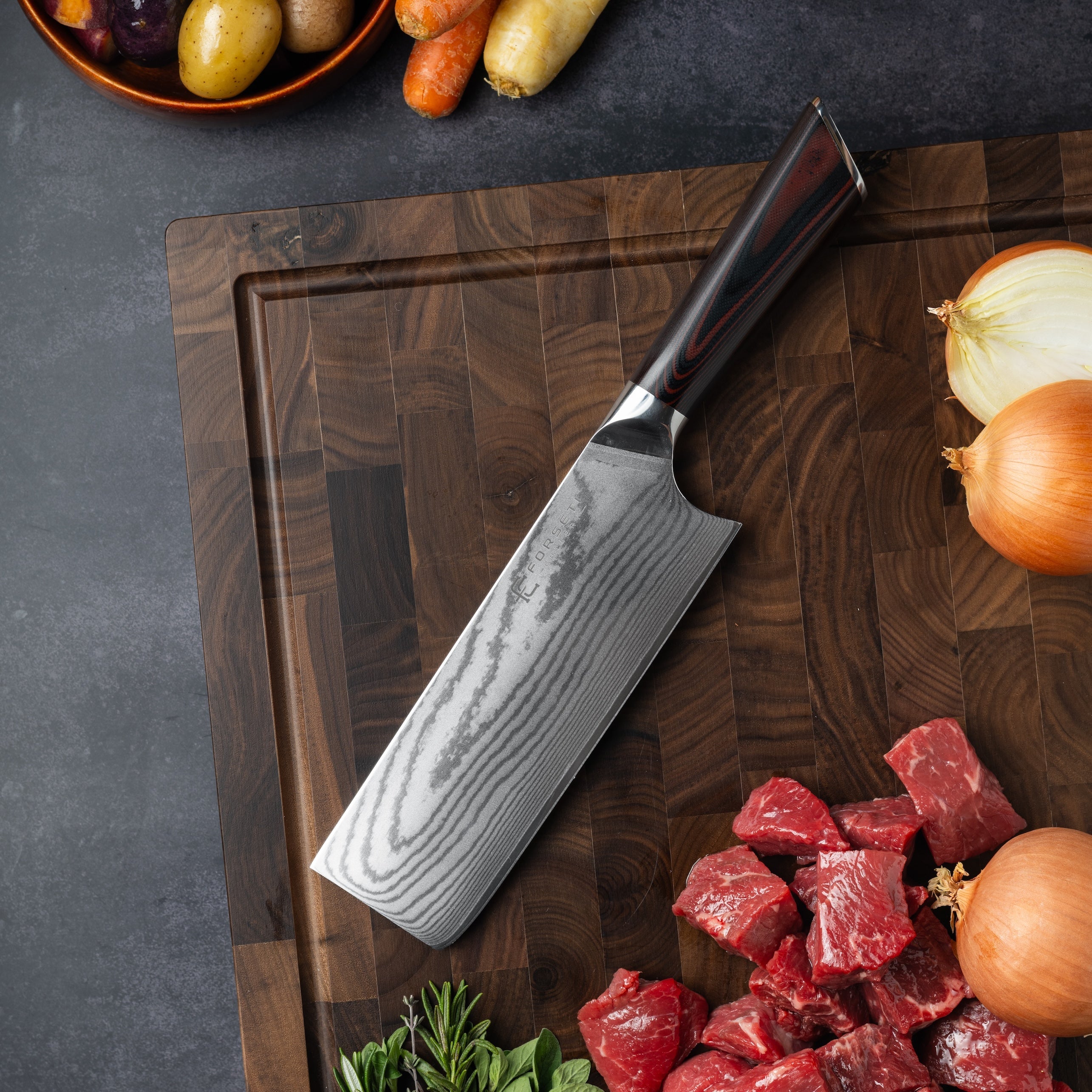 Bladewolf Walnut Cutting Board - BLEM