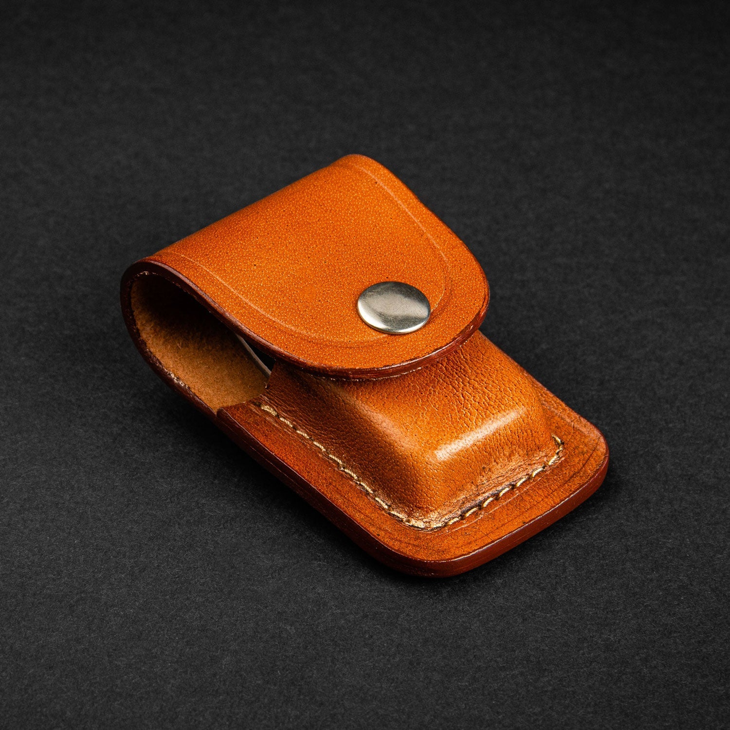 Lightoller Hand-Forged Damascus Steel EDC Folding Knife - Rosewood