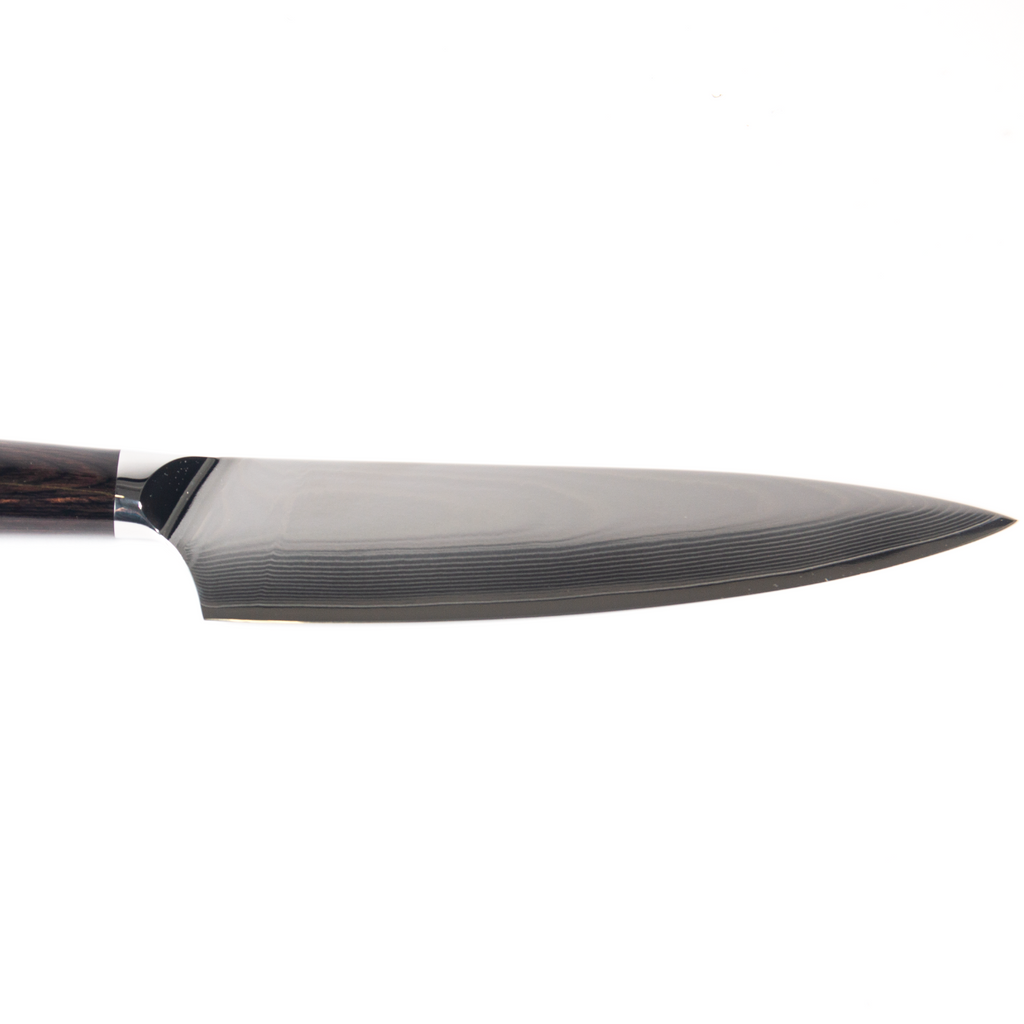 Pakkawood Japanese Damascus Steel 8" Chef Knife