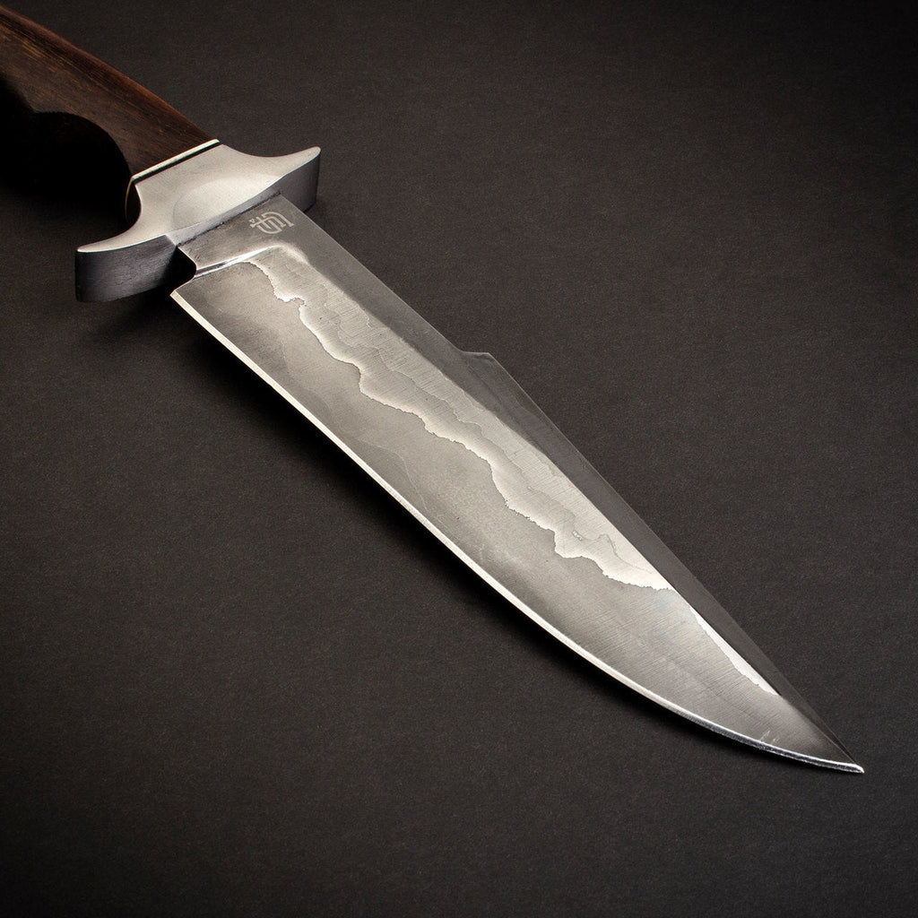 Hugh Glass Hand-Forged San Mai Steel Hunting Knife - Tali Wood