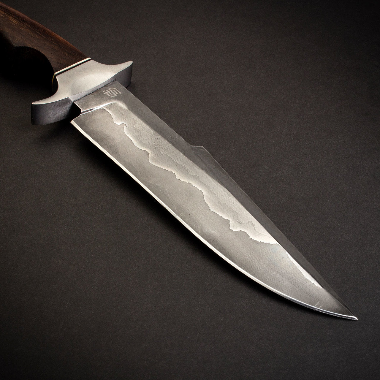 Hugh Glass Hand-Forged San Mai Steel Hunting Knife - Tali Wood