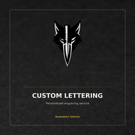 Custom Lettering Fee