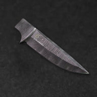 Bolognesi Hand-Forged Damascus Steel Hunting Knife - Rosewood - BladeWolf A2Z image 3