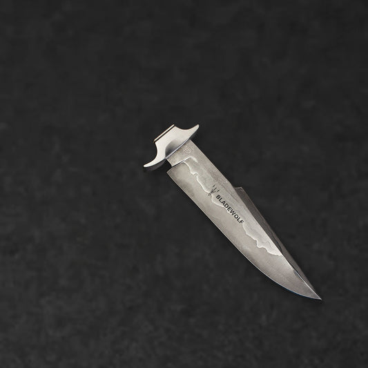 Hugh Glass Hand-Forged San Mai Steel Hunting Knife - Tali Wood