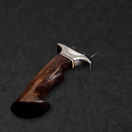 Hugh Glass Hand-Forged San Mai Steel Hunting Knife - Tali Wood - BladeWolf A2Z image 4