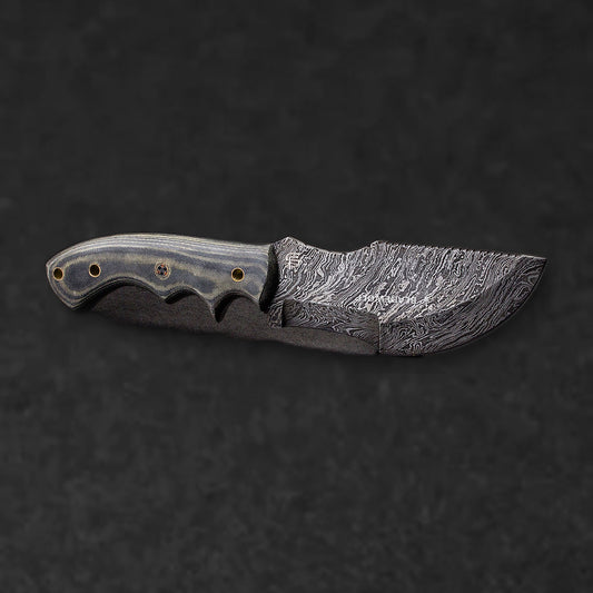 Ironside Hand-Forged Damascus Steel Tracker - G10 - BladeWolf A2Z image 5