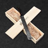 Maillard Hand-Forged Damascus Steel 10" Slicing and Carving Knife - Walnut - BladeWolf A2Z image 8