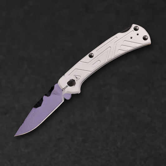 Slim Pro TRX MagnaCut Clip Point Folding Knife - Crushed Orchid Aluminum | May 2025 Signature Drop