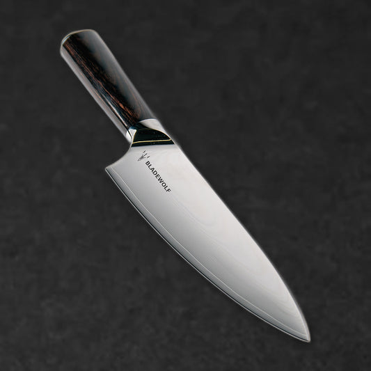 Pakkawood Japanese Damascus Steel 8" Chef Knife