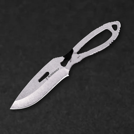PakLite Skinner Knife - 420HC, Stonewash - BladeWolf A2Z image 1