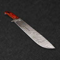 Percy Fawcett Hand-Forged Damascus Steel 11" Machete - Tali Wood - BladeWolf A2Z image 4