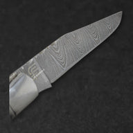 Rhône Rangers Damascus Steel Folding Knife with Wine Corkscrew - Tali Wood - BladeWolf A2Z image 16